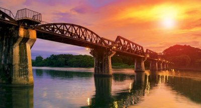 Erawan Waterfalls and Kanchanaburi Tour